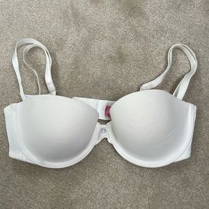 NWT Victoria secret PINK white push up or strapless bra 32B